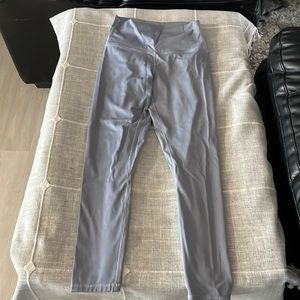 Baby blue lululemon leggings size 2 Aline leggings